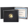 Single View Horizontal Padded Folio